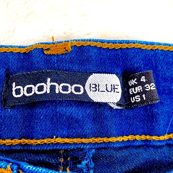 Boohoo skinny blue jeans - Picture 3 of 4
